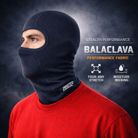 66BHP Balaclava Air Flex Cooling Ride Mask Grey Breathable Motorcycle Helmet Liner