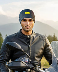 66BHP Skull Cap Air Flex Cooling Helmet Liner Breathable Quick Dry Grey Black