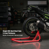 66BHP Universal Rear Motorcycle Paddock Stand 2-in-1 spool type and swing arm maintenance stand in Red, Texture Black, Orange, Green and Black