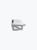 Legundary Custom Casque Rear Oil Cap for Bajaj Pulsar NS400Z Silver Aluminium CNC Engine Oil Cover