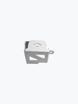 Legundary Custom Casque Rear Oil Cap for Bajaj Pulsar NS400Z Silver Aluminium CNC Engine Oil Cover
