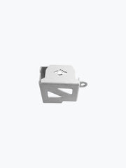 Legundary Custom Casque Rear Oil Cap for Bajaj Pulsar NS400Z Silver Aluminium CNC Engine Oil Cover