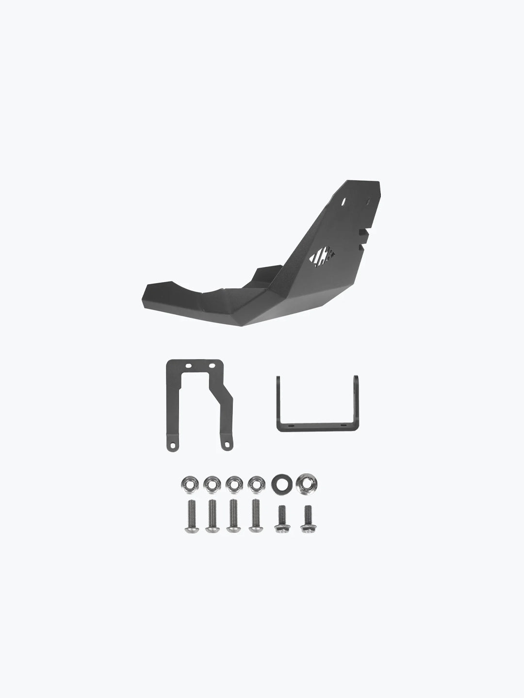 Legundary Custom Vambrace Bash Plate for Suzuki V-Strom 800DE Mild Steel Black Engine Sump Guard Protection
