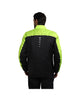 Royal Enfield Explorer V4 Print Class A Riding Jacket in Aurora Green, Red and Grey