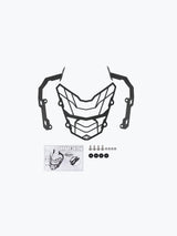 Legundary Custom CB200X NX200 venator headlight grill mild steel black headlight guard protector