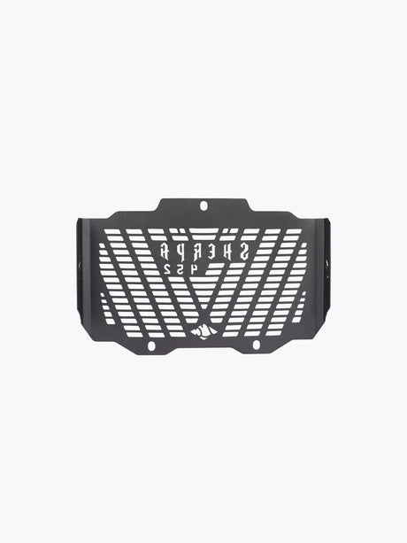 Legundary Custom Sherpa radiator grill for Royal Enfield Himalayan 450 black mild steel radiator guard