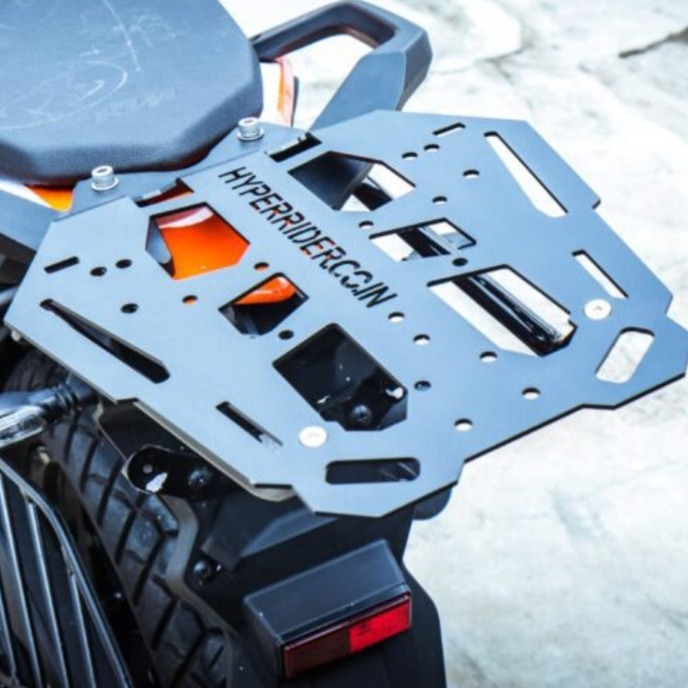 Hyperrider Aluminium Top Rack for KTM Adventure 250 and 390 Universal Top Box Luggage Carrier
