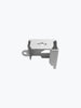 Legundary Custom Casque Rear Oil Cap for Bajaj Pulsar NS400Z Silver Aluminium CNC Engine Oil Cover