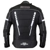 BBG motocross jersey for men in black neon orange and red for off road motorcycle riding