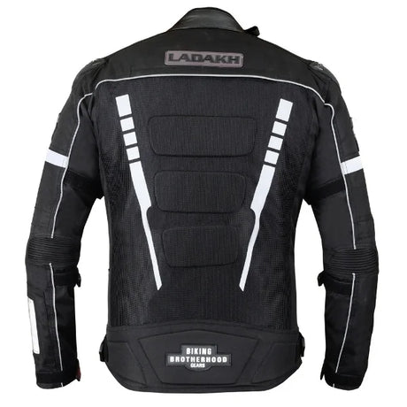 BBG motocross jersey for men in black neon orange and red for off road motorcycle riding