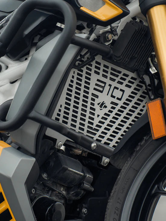 Legundary Custom Vector Radiator Grill for TVS Apache RTR 310 Black Radiator Guard Protection