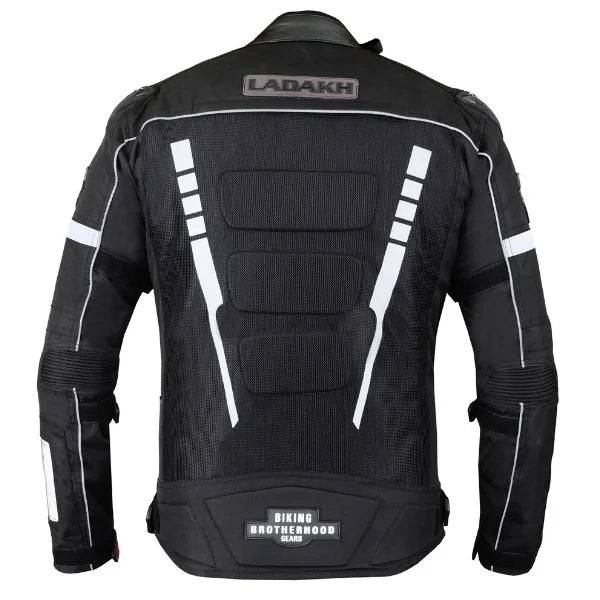 BBG Ladakh riding jacket for men with CE Level 2 armour, high airflow mesh, rain jacket and thermal jacket options