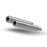 BE-10 Bass Master polished stainless steel exhaust for Royal Enfield Interceptor 650 and Continental GT 650