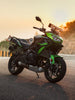 Legundary Custom Adrinex Crash Guard for Kawasaki Versys 650 Black Mild Steel Engine Protection Frame