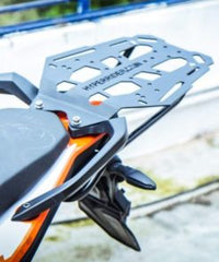 Hyperrider Top Rack with Metal Plate for KTM Adventure 250 and 390 Universal Luggage Carrier