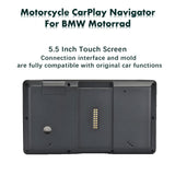 LBC Moto S5 PRO BMW GS motorcycle navigation system with Apple CarPlay Android Auto 5.5 inch 6.5 inch display camera bracket