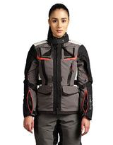 Royal Enfield Darcha Pro Women’s Riding Jacket Black and Grey