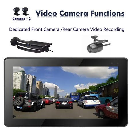 LBC Moto S5 PRO BMW GS motorcycle navigation system with Apple CarPlay Android Auto 5.5 inch 6.5 inch display camera bracket