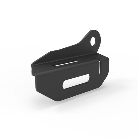 Auto Engina 3mm mild steel fog light clamp mount for Hero Xpulse 200 in textured matte black