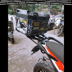 Hyperrider Top Rack with Metal Plate for KTM Adventure 250 and 390 Universal Luggage Carrier