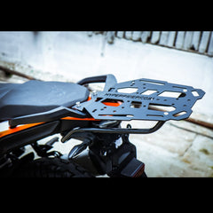 Hyperrider Top Rack with Metal Plate for KTM Adventure 250 and 390 Universal Luggage Carrier