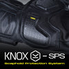 KORDA Guard semi gauntlet motorcycle riding gloves with KNOX SPS 404 scaphoid protection