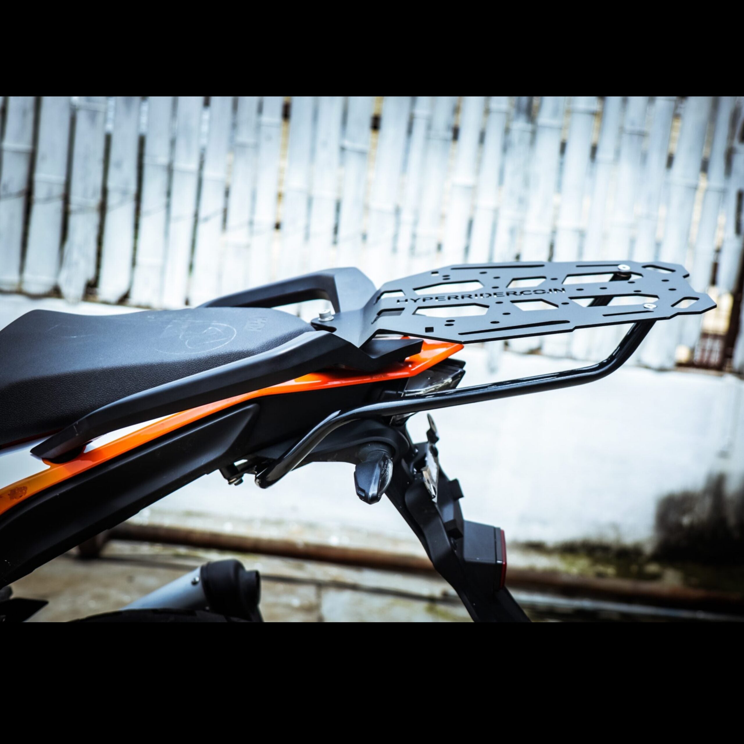 Hyperrider Top Rack with Metal Plate for KTM Adventure 250 and 390 Universal Luggage Carrier
