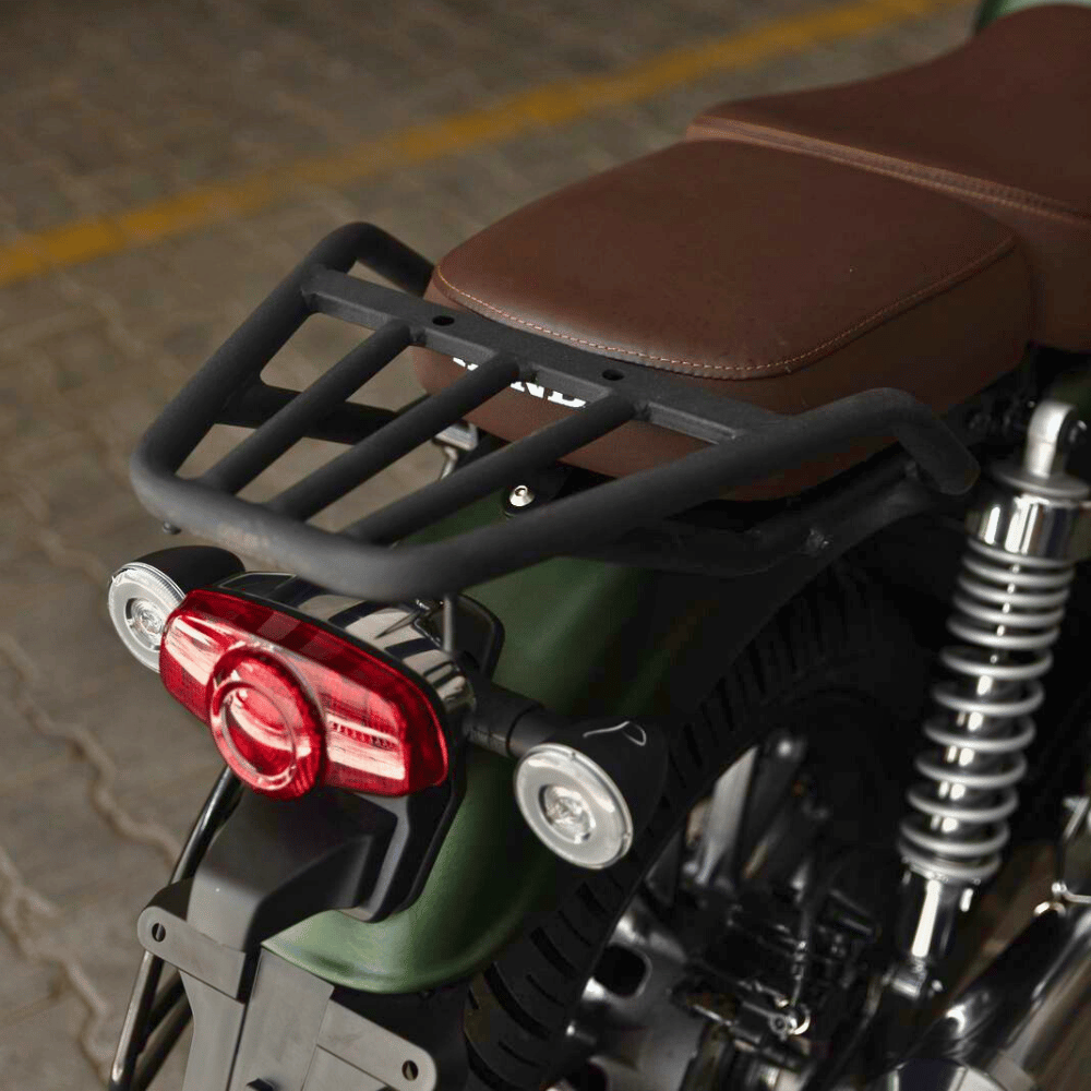 Hyperrider Heavy Duty Top Rack for Honda Hness CB350 with 45kg Load Capacity