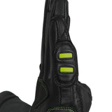 KORDA Guard semi gauntlet motorcycle riding gloves with KNOX SPS 404 scaphoid protection