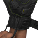 KORDA Guard semi gauntlet motorcycle riding gloves with KNOX SPS 404 scaphoid protection