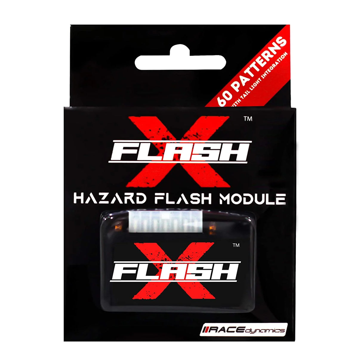 Race Dynamics Flash X hazard flash module for Aprilia SR 150 with 60 blinking patterns
