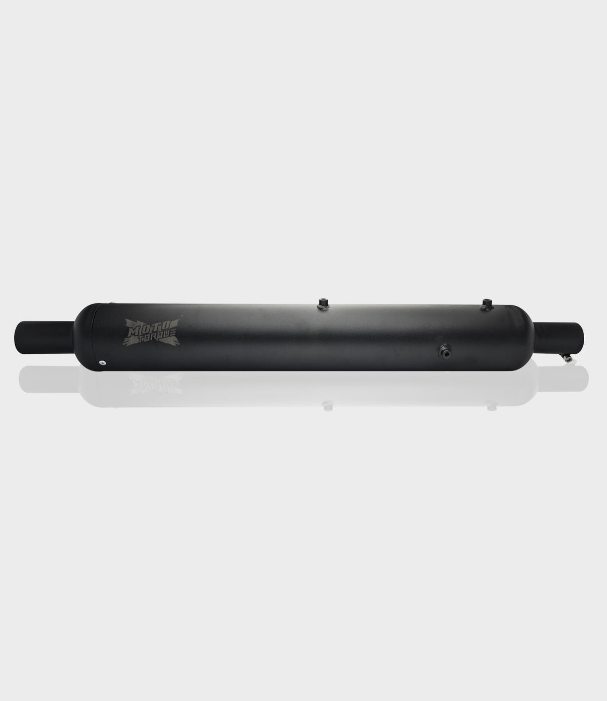 Moto Torque Replica Black BS6 Performance Exhaust for Royal Enfield Motorcycles