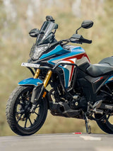 Legundary Custom CB200X NX200 Adrinex crash guard with slider mild steel black engine protection accessory