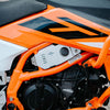 Legundary Custom KTM 390 Enduro R Custos Coolant Cap Silver CNC aluminium radiator reservoir cap