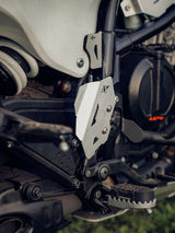 Legundary Custom KTM ADV 390 2025 titan master cylinder guard silver aluminium brake reservoir protector
