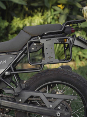 Legundary Custom Himalayan Aragorn Saddle Stay BS6 Black Mild Steel Luggage Support Royal Enfield Himalayan