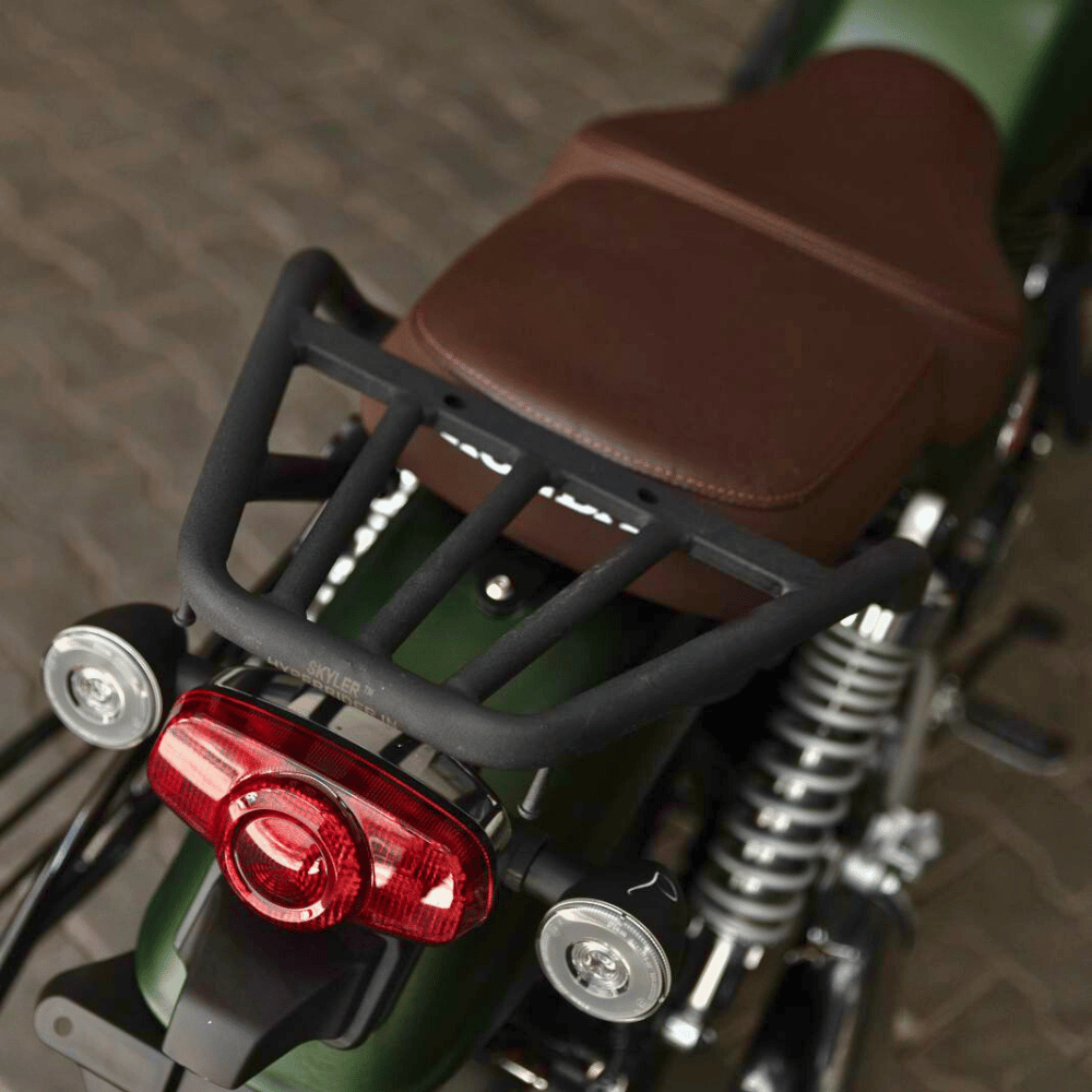 Hyperrider Heavy Duty Top Rack for Honda Hness CB350 with 45kg Load Capacity