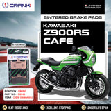 CRANK1 CB743 Sintered Front Brake Pads for Kawasaki Z900RS Cafe (2018 Onwards) - High Performance Motorcycle Brake Pads