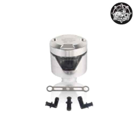 RCB A3 Alloy Motorcycle Brake Fluid Reservoir Tank in Red