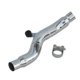 Rhino Racing Exhaust Decat Pipe for Royal Enfield Himalayan 450 304 stainless steel