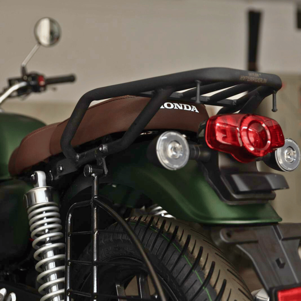 Hyperrider Heavy Duty Top Rack for Honda Hness CB350 with 45kg Load Capacity