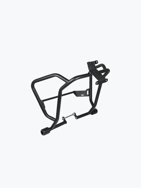 Legundary Custom CB200X NX200 Adrinex crash guard with slider mild steel black engine protection accessory