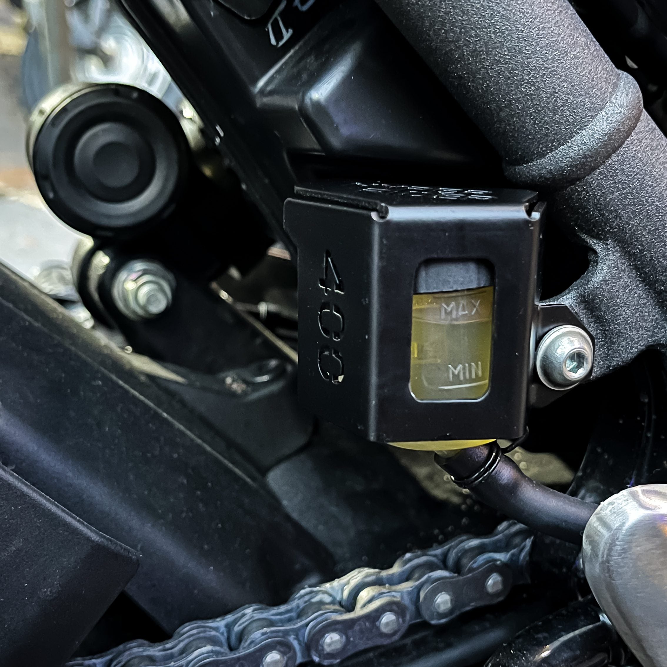 Hyperrider Triumph Speed 400 Rear Brake Fluid Reservoir Cover
