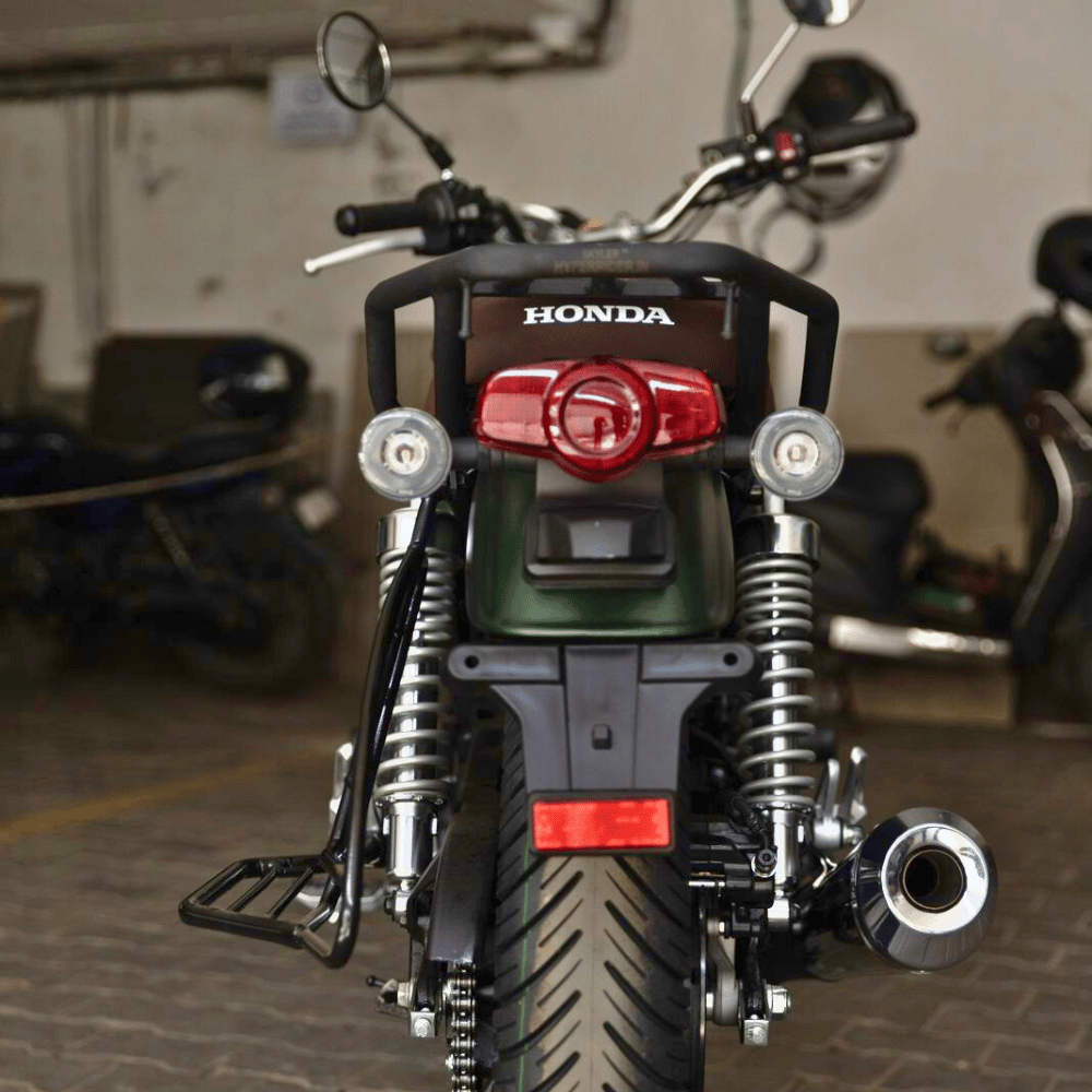 Hyperrider Heavy Duty Top Rack for Honda Hness CB350 with 45kg Load Capacity
