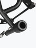 Legundary Custom CB200X NX200 Adrinex crash guard with slider mild steel black engine protection accessory