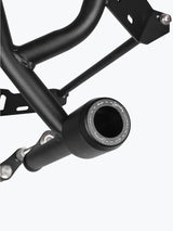 Legundary Custom CB200X NX200 Adrinex crash guard with slider mild steel black engine protection accessory