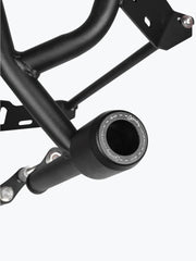 Legundary Custom CB200X NX200 Adrinex crash guard with slider mild steel black engine protection accessory
