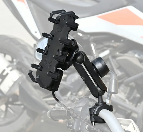 Maddog Claw X Bike Phone Holder with 25W Fast Charger Anti Vibration Waterproof Mobile Mount