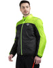 Royal Enfield Nirvik V2 Print Class A Riding Jacket in Black and Black Gold