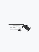 Legundary Custom CB200X NX200 Adrinex crash guard with slider mild steel black engine protection accessory